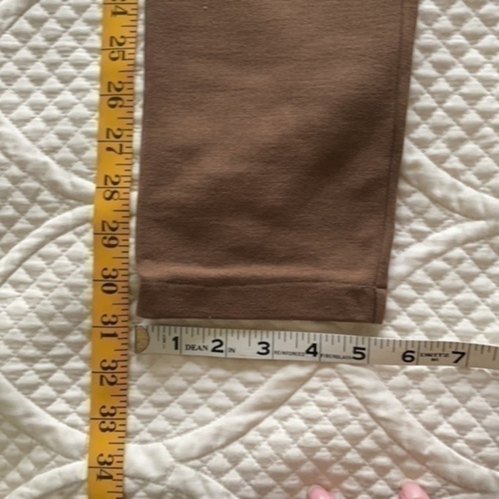 Alberto Makali skinny leather panel pants spandex size small zippered pockets - Picture 14 of 16